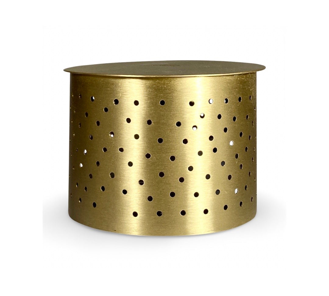LABEL17 presents Candle Pot Glow in 3 different sizes., runs with tea lights.