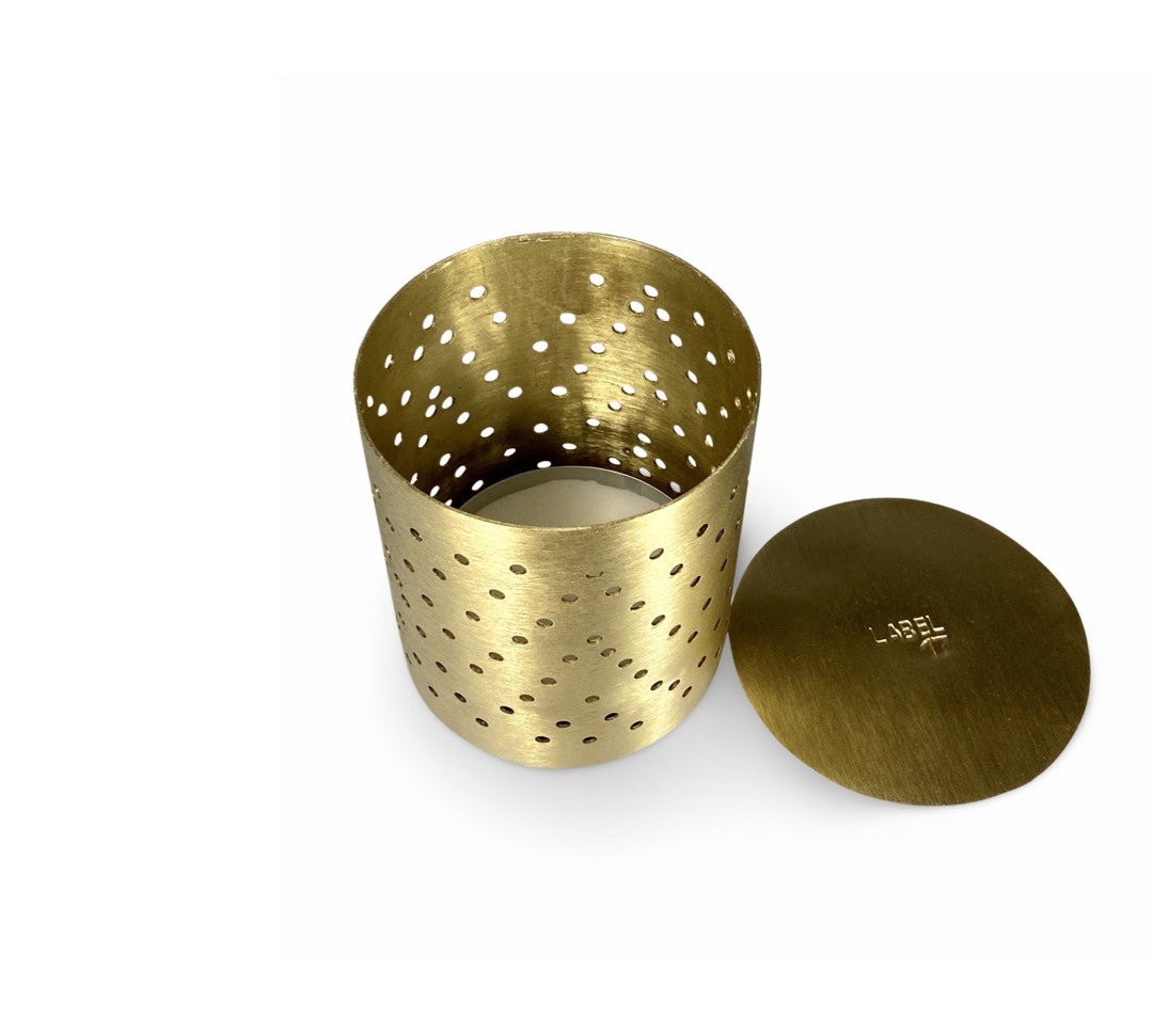 LABEL17 presents Candle Pot Glow in 3 different sizes., runs with tea lights.