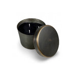 LABEL17 presents The Candle Classic Pure Beeswax in a Blackened Brass Pot