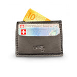 Card Holder, Black by LABEL17: Kreditkarten-Halter aus geschmeidigem Lamm-Nappaleder, hergestellt in Marokko