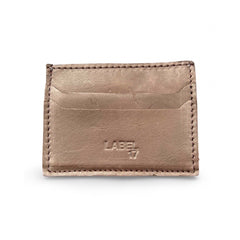 Card Holder, Darkbrown by LABEL17: Kreditkarten-Halter aus geschmeidigem Lamm-Nappaleder, hergestellt in Marokko