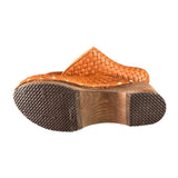 Clogs Tresse | Cognac