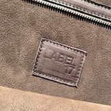 LABEL17 presents Clutch Bag New York Shearling in Hazel, Made in Switzerland