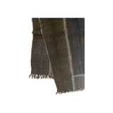 Cotton Plaid Stitch | Black