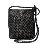 Crossbody Bag Lalla Party | Black Glitter