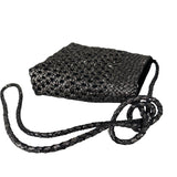 Crossbody Bag Lalla Party | Black Glitter