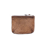Etui Tresse Small by LABEL17: small pouch for daily items like pencil or make-up things. Made of supple lambnappa leather, hand braided