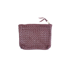 Etui Tresse Small by LABEL17: small pouch for daily items like pencil or make-up things. Made of supple lambnappa leather, hand braided
