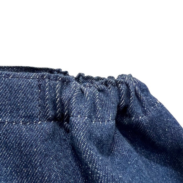 Handbag Elastique | Denim | Rose stitching AMORE