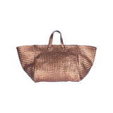 Handbag Tresse | Bronze Metallic