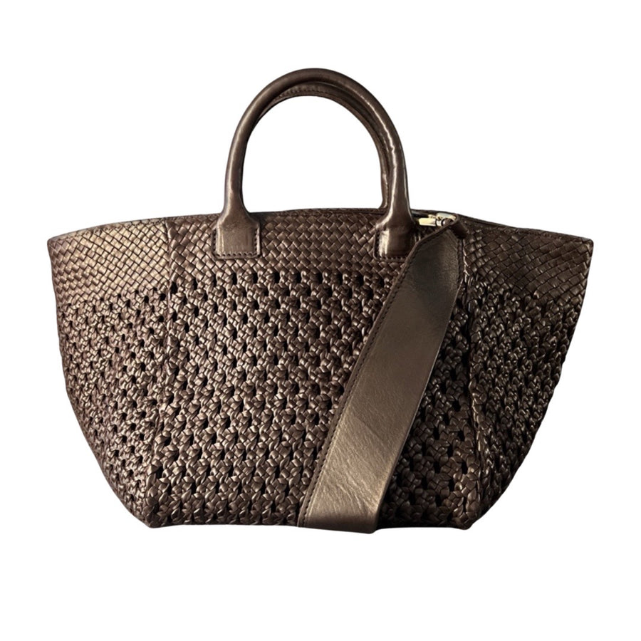 Handbag Medium Lalla | Darkbrown