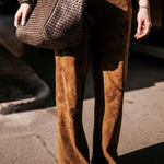 LABEL17 Handbag Tresse Medium Majestic aus geschmeidigem, pflanzlich gegerbtem Lamm-Nappaleder, von Hand geflochten, in Town