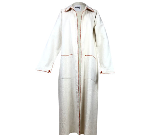 LABEL17 Kiria Coat with Hand-Stitched Pockets
