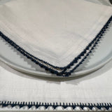 Table Sets Tarz, 100% Linen (set of 6) | Blue