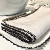 Napkins Tarz, 100% Linen (set of 6) | Grey
