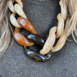 LABEL17 Chain Necklace Emma, pure Resin, Made in Italy