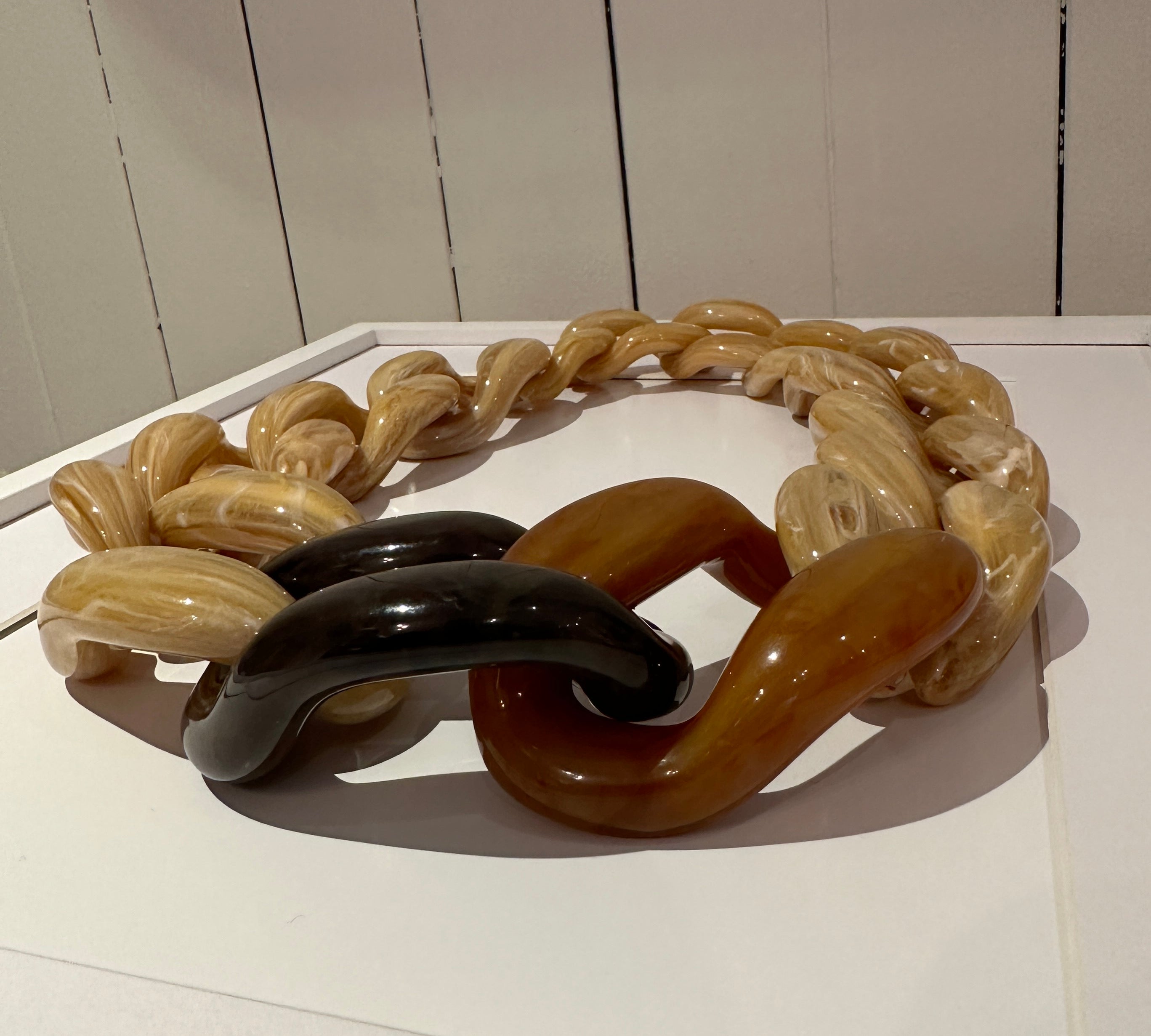 LABEL17 Chain Necklace Alice, pure Resin, Made in Italy
