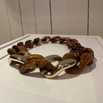 LABEL17 Chain Necklace Aurora, pure Resin, Made in Italy