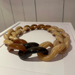 LABEL17 Chain Necklace Emma, pure Resin, Made in Italy