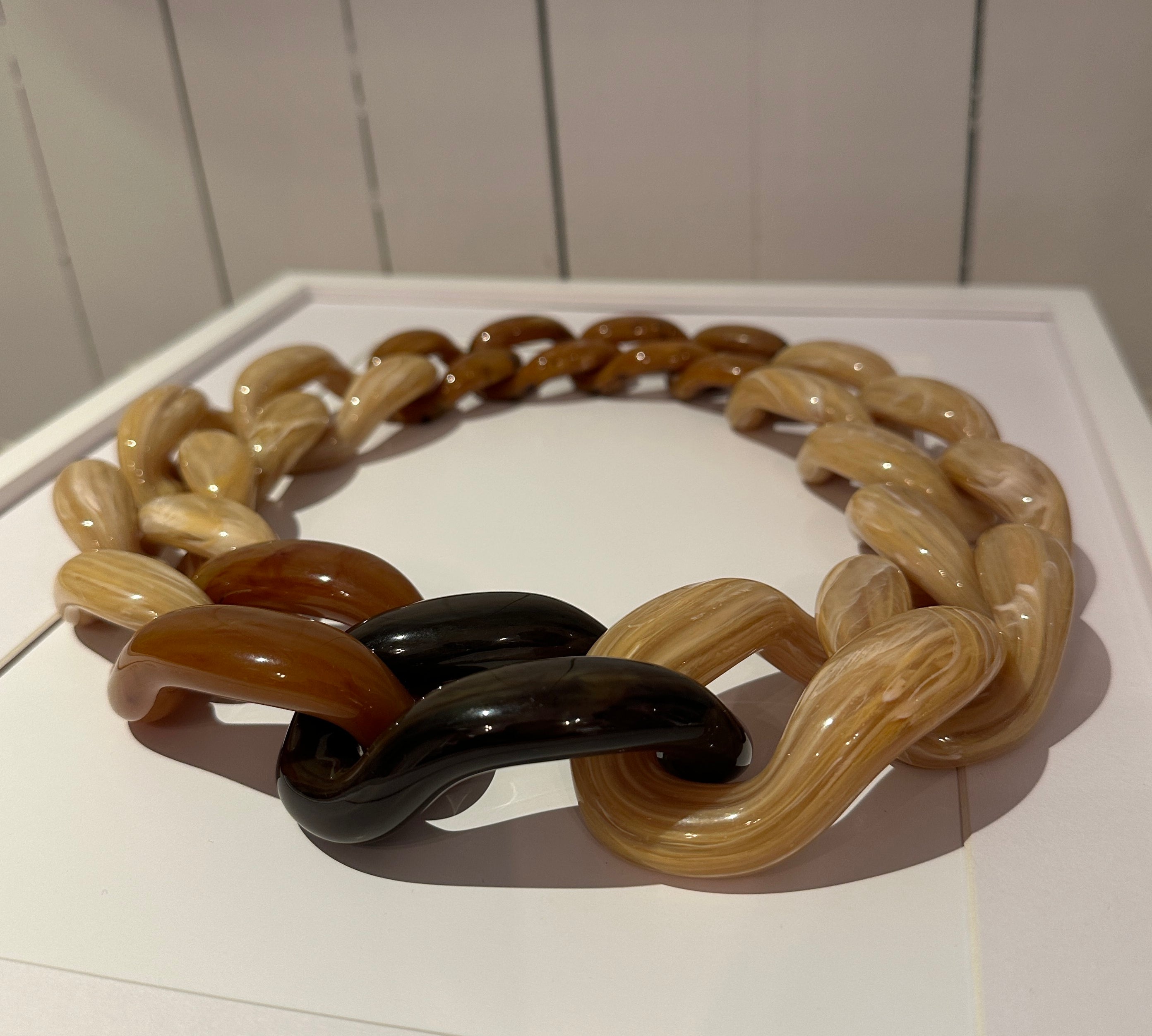 LABEL17 Chain Necklace Emma, pure Resin, Made in Italy
