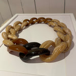 LABEL17 Chain Necklace Emma, pure Resin, Made in Italy