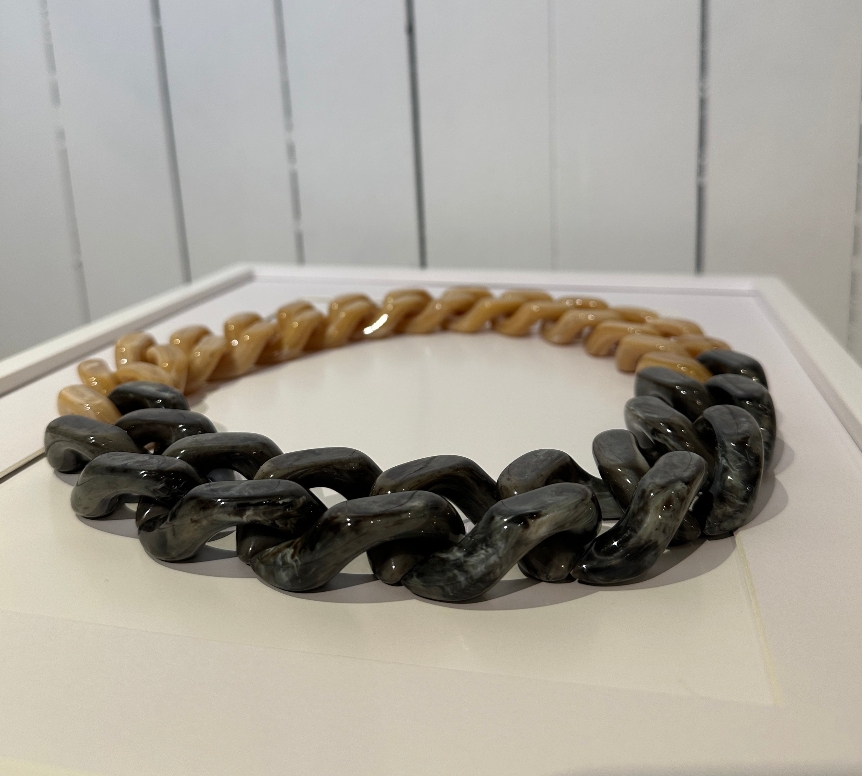 LABEL17 Chain Necklace Isabella, pure Resin, Made in Italy