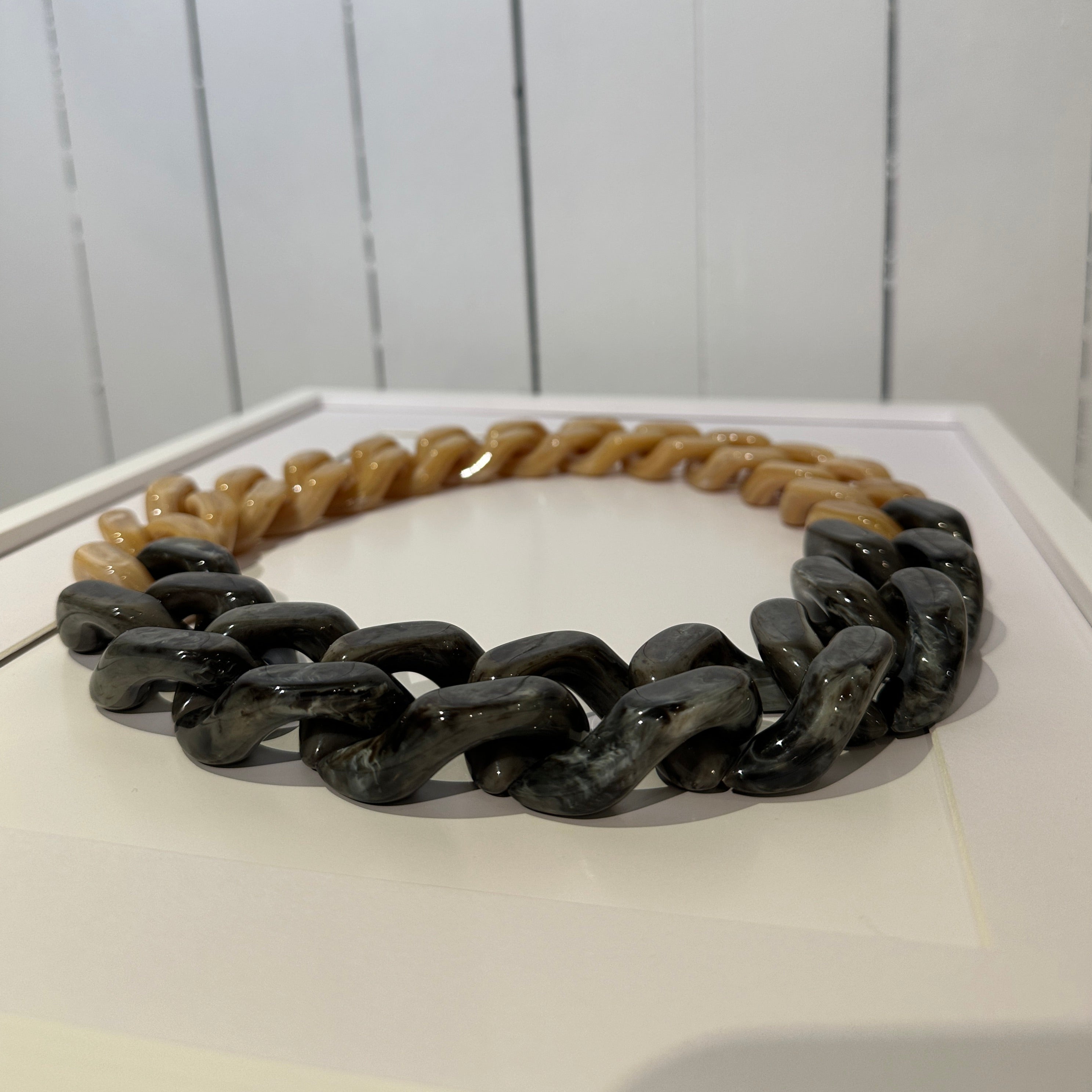 LABEL17 Chain Necklace Isabella, pure Resin, Made in Italy