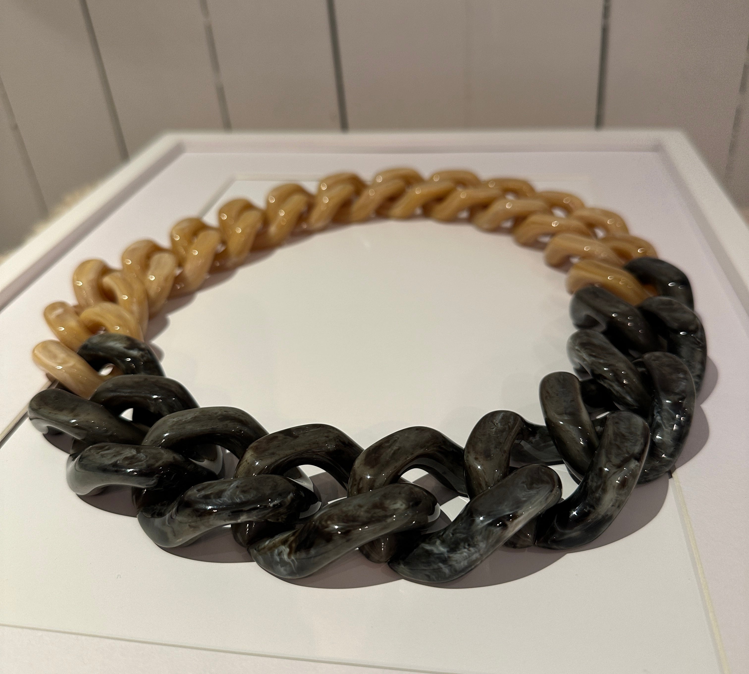 LABEL17 Chain Necklace Isabella, pure Resin, Made in Italy