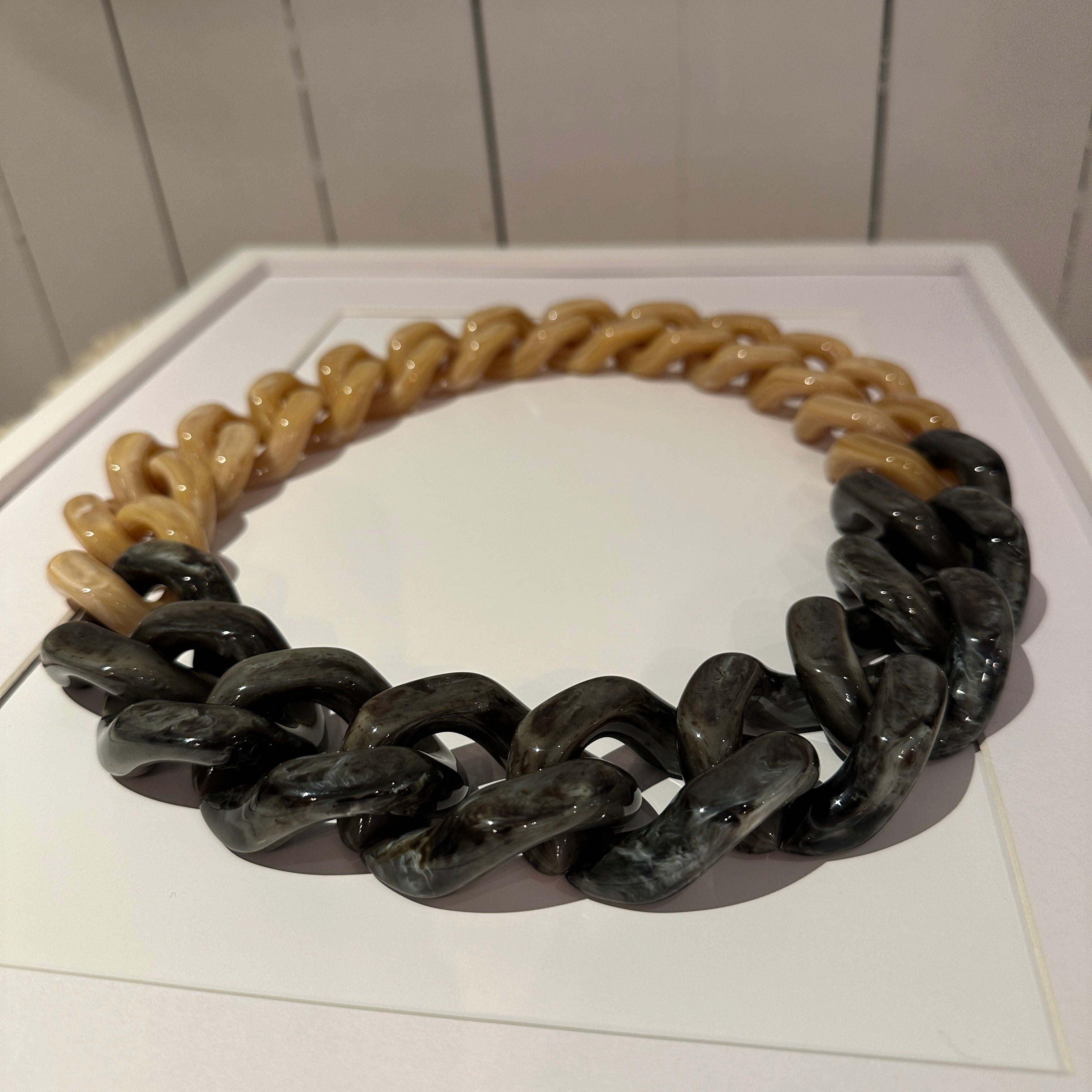 LABEL17 Chain Necklace Isabella, pure Resin, Made in Italy