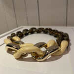 LABEL17 Chain Necklace Laura, pure Resin, Made in Italy