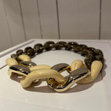 LABEL17 Chain Necklace Laura, pure Resin, Made in Italy