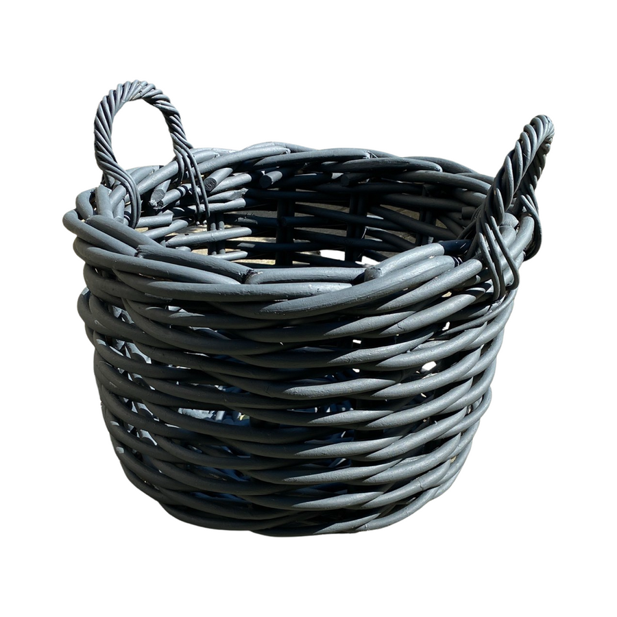 Outdoor Basket with Handles L