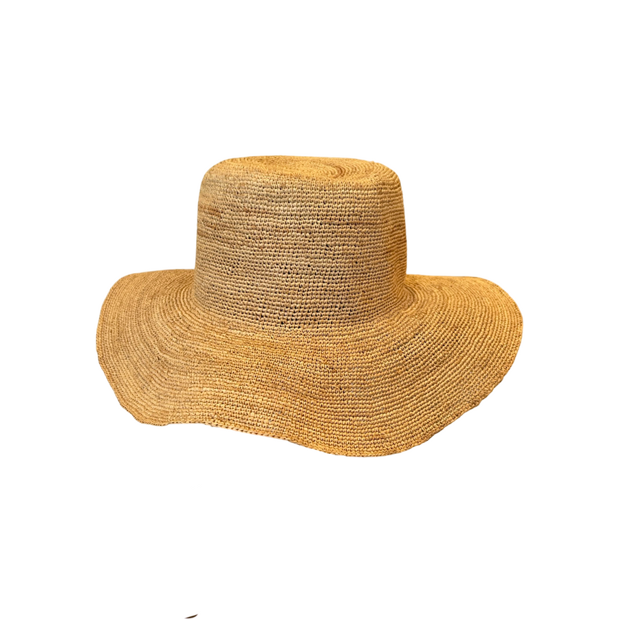 Reinhard Plank Round Straw Hat | Nature, 54 cm