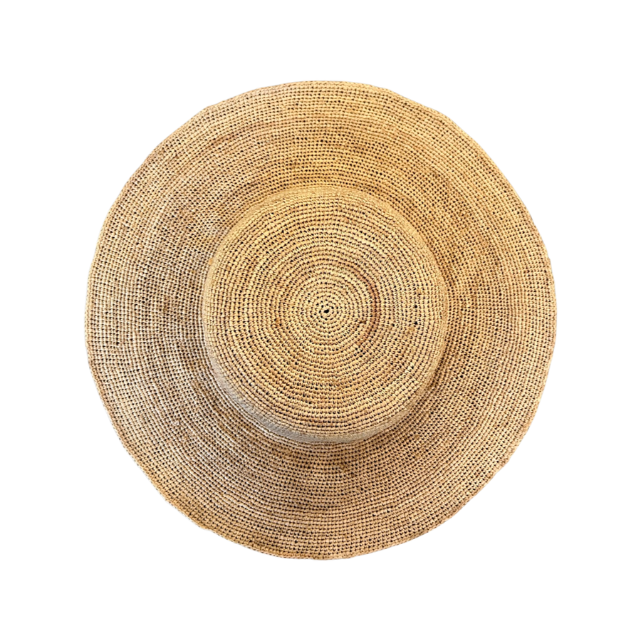 Reinhard Plank Round Straw Hat | Nature, 55 cm