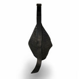 LABEL17 presents the Saddle Bag Tresse in Black, made of supple, hand-braided Lamb-Nappaleather