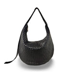 LABEL17 presents the Saddle Bag Tresse in Black, made of supple, hand-braided Lamb-Nappaleather