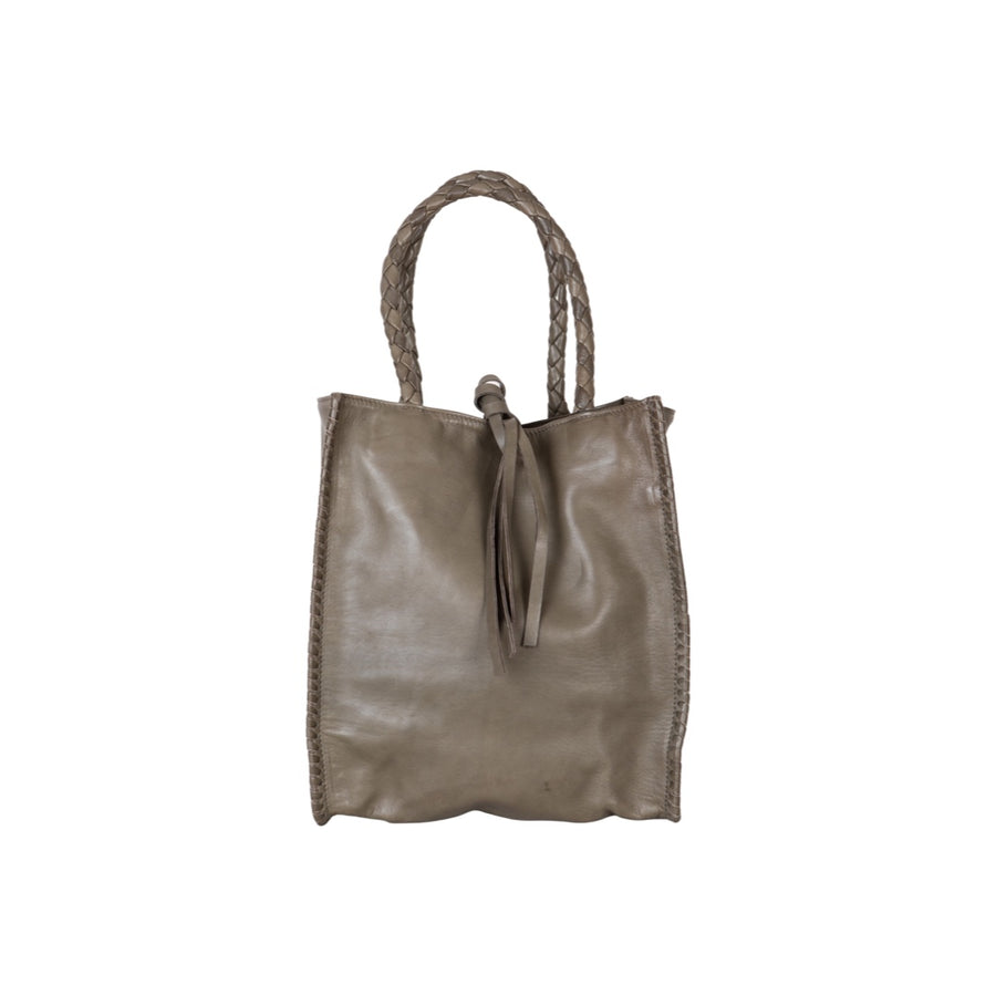 Tote Bag Ivy | Winter Moss Suede