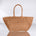Shoulder Bag ORIGINAL in Caramel Brown from LABEL17: the standard for lightweight bags made from supple hand-woven leather. Handmade in Morocco.