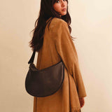 Saddle Bag IVY Medium | Darkbrown