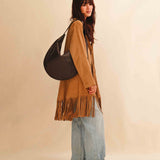 Shoulder Bag Saddle Ivy | Darkbrown 