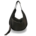 LABEL17 presents the Saddle Bag Ivy in Black, made of supple Lamb-Nappaleather