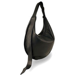 LABEL17 presents the Saddle Bag Ivy in Black, made of supple Lamb-Nappaleather