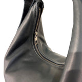 LABEL17 presents the Saddle Bag Ivy in Black, made of supple Lamb-Nappaleather