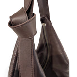 LABEL17 presents the Saddle Bag Ivy in Darkbrown, made of supple Lamb-Nappaleather