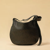 Shoulder Bag Saddle LUNA Medium | Black