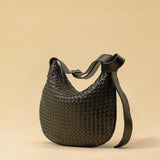Shoulder Bag Saddle LUNA Medium | Black