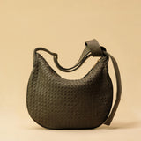 Shoulder Bag Saddle LUNA Medium | Stone