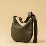 Shoulder Bag Saddle LUNA Medium | Stone
