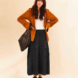 Saddle Bag LUNA | Dark Brown