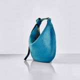 Shoulder Bag Saddle Tresse | Blue
